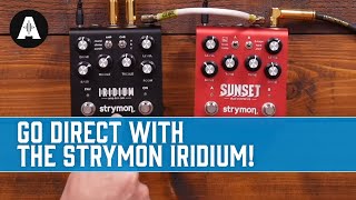 Strymon Iridium Amp amp Cab Modeller Demo [upl. by Adnaloy]