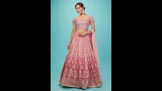 Trendy Pink Ombre Lehenga Design For Bridesmaids [upl. by Carlina]