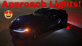 FREE Approach Lighting For GR Supra Unlocked [upl. by Louth]