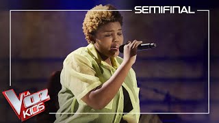 Inés Thandi Pedersen canta Make you feel my love  Semifinal  La Voz Kids Antena 3 2021 [upl. by Docilla]