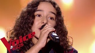 Queen  Show must go on  Inès  The Voice Kids France 2018  Blind Audition [upl. by Ruder781]