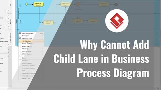 Why Cannot Add Child Lane in Business Process Diagram [upl. by Faber449]