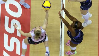 ALL quotMEGA RALLYquot of the Final Coppa Italia Conegliano  Milano  Lega Volley Femminile 202324 [upl. by Cissie]