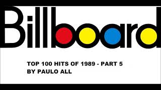 BILLBOARD  TOP 100 HITS OF 1989  PART 55 [upl. by Lennor]