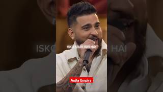 Karan Aujla divine amp badshah in Kapil Sharma show 🔥 shortsfeed shorts kapilsharma viral trend [upl. by Elwin374]