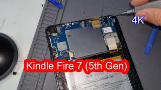 Kindle Fire 7 5th Generation Digitiser LCD Replacement Full Video 4K [upl. by Huei]