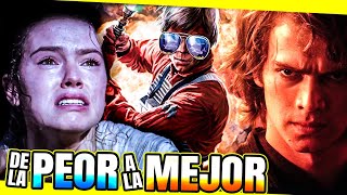 🔥Las 12 PELÍCULAS de STAR WARS ordenadas de PEOR a MEJOR  Ranking [upl. by Halac]