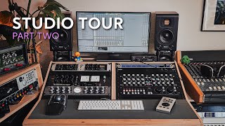 Studio Tour 2021 Part Two Compressors EQs and Master Bus [upl. by Enneirda]