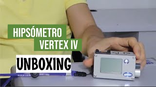 HIPSÓMETRO VERTEX IV 60º UNBOXING [upl. by Ainniz]