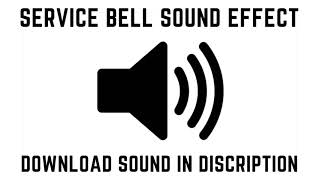 Service Bell Sound Effect [upl. by Fast]