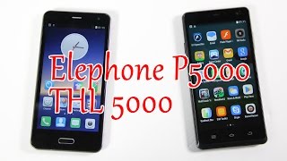 Elephone P5000 Deeply ReviewVS THL 5000Fingerprint ID OctaCore 2GB16GB [upl. by Solegnave]