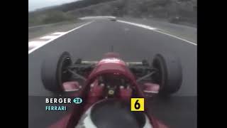 f1shorts – Gerhard Berger Ferrari V12 Short Onboard – Belgium 1995 shorts [upl. by Iny316]