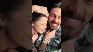 Engaged  Michele Morrone Shows off Matching Rings with his Girlfriend Moara Sorio [upl. by Silver]