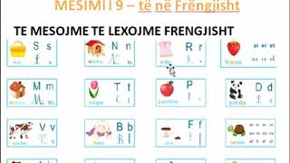 MESIMI 932  TE MESOJME TE LEXOJME FRENGJISHT   MESO FRENGJISHT SHQIP [upl. by Shandra929]