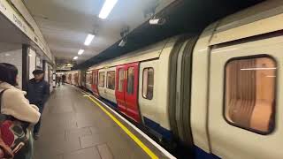 London Underground Edgeware Road bound Circle Line S Stock Train  Tower Hill [upl. by Eisseb27]