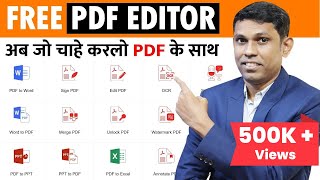 Best Free Online PDF Editor  How to convert PDF to Microsoft Word [upl. by Brinkema784]