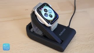 Test du dock Nightstand pour Apple Watch de Dodocool certifié MFI [upl. by Bonucci238]