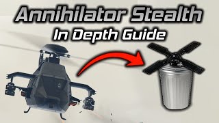 GTA Online Annihilator Stealth In Depth Guide The Flying Trash Can [upl. by Oinesra]