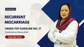 5Minute Guideline Series Understanding Recurrent Miscarriage PrenatalCare WomensHealth obgyn [upl. by Mossolb]