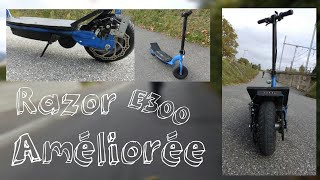 AMELIORER sa TROTTINETTE ÉLECTRIQUE  Razor e300 mod [upl. by Loralyn]