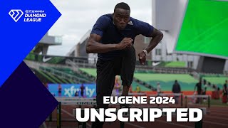 UNSCRIPTED Eugene 2024  Wanda Diamond League [upl. by Enillebyam]