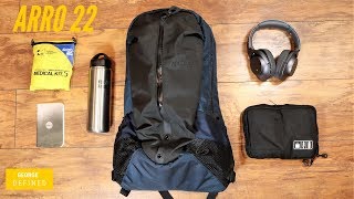 Arcteryx Arro 22 Are Expensive Everyday Carry EDC Backpacks Better [upl. by Yrogiarc]