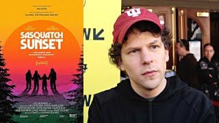 Jesse Eisenberg quotSasquatch Sunsetquot Interview  SXSW 2024 Red Carpet [upl. by Llenaj]