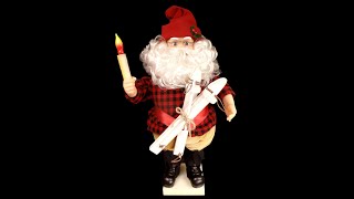 ANIMATED SANTA CLAUS with SKIS [upl. by Malorie960]