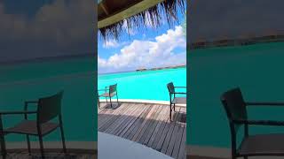 Maldives trip 🏖️ water villa splendid view [upl. by Cadmarr]