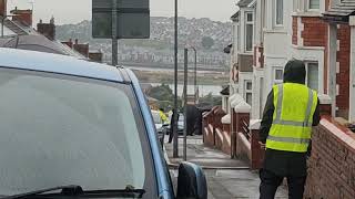 Gavin and Stacey filming in Barry [upl. by Irrak]