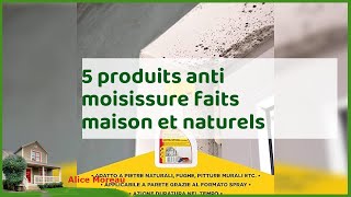 Le meilleur produit antimoisissure fait maison  recette et conseils [upl. by Dey]