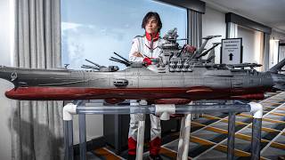 Massive Space Battleship Yamato Model Build [upl. by Norrag811]