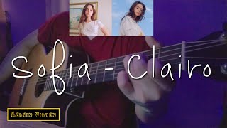 Clairo  Sofia  Fingerstyle Guitar Cover FREE TABS [upl. by Suolekcin359]