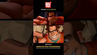 Wreck it Ralph  Ralph Shot Progression shots [upl. by Yevol]