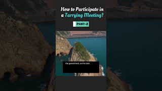 How to Participate in a Tarrying Meeting Part 2 christianshorts motivation tarryingmeeting god [upl. by Immaj]