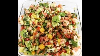 Ceviche de salmón [upl. by Issej]