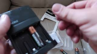 Duracell 4 hours Battery Charger with 2 AA and 2 AAA Unboxing [upl. by Deuno701]