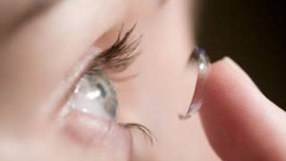 How To Apply Contact Lenses [upl. by Aneekas]