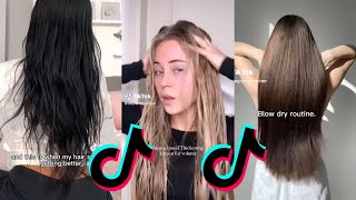 Hair care and growth tips  TikTok Compilation ✨ AESTHETIC 1 [upl. by Nannek]