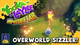 YookaLaylee and the Impossible Lair Overworld Sizzler [upl. by Svirad152]