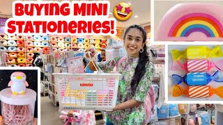 Buying MINI Stationeries from Miniso🎀🤩✨️  Riyas Amazing World [upl. by Pani]