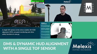 DMS amp Dynamic HUD alignment with a single ToF sensor [upl. by Supple939]