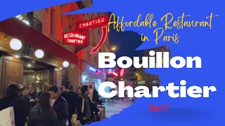 Affordable French Cuisine in Paris  Bouillon Chartier [upl. by Dnilazor807]