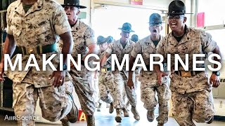 Making Marines – 12 Weeks of United States Marine Corps Recruit Training [upl. by Sabas530]