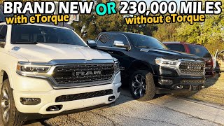 2019 vs 2024 Ram 1500 Limited Comparison 57 Hemi with amp without eTorque  Truck Central [upl. by Nal558]