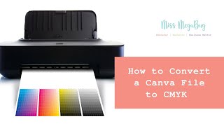 How to Convert a Canva Design to CMYK [upl. by Elboa]