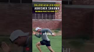 SRH Opener Abhishek Sharma at IIT Delhi ipl cricket jee motivation iitian iitjee jeemains [upl. by Anner]