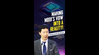 Making Modis vow into a reality  Hidetoshi Shibata CEO Renesas Electronics [upl. by Pish]