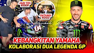 DUA LEGENDA BERSATU🔥 KOLABORASI ANDREA DOVIZIOSO DAN VALENTINO ROSSI  YAMAHA TELAH KEMBALI BANGKIT [upl. by Junina]