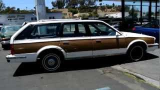 1988 Oldsmobile Cutlass Ciera Cruiser Woody Station Wagon Low Miles [upl. by Atthia]